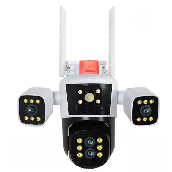 Triple Lens WiFi 360 Panoramic Cameras