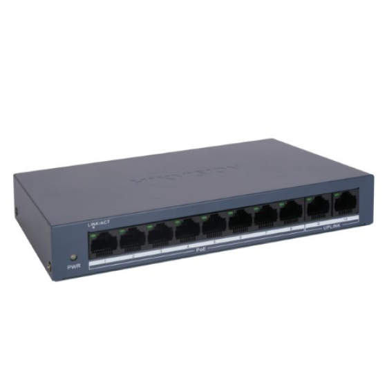 Hikvision 8+2 Port POE10/100m Unmanaged Switch